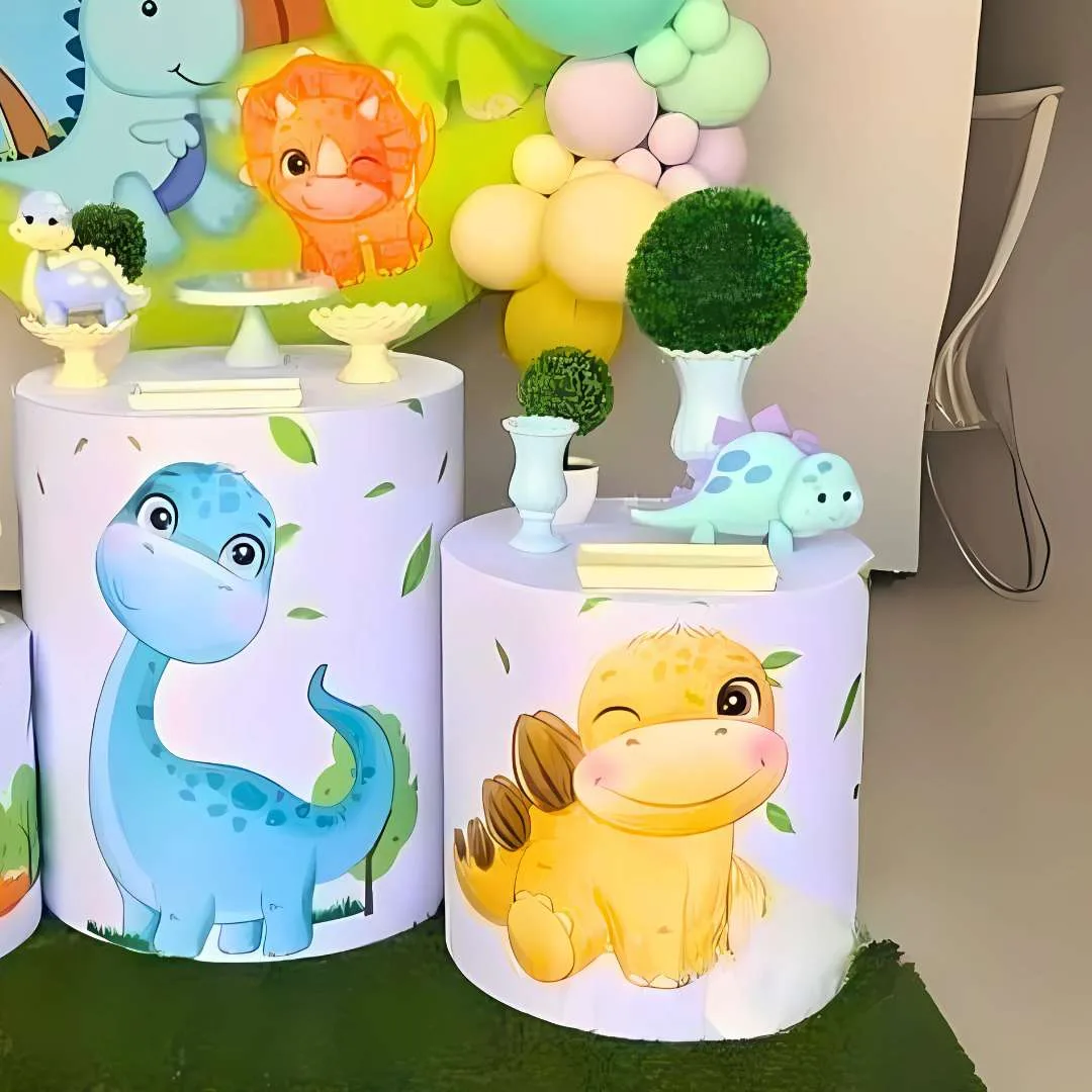Decoración Fiesta de Baby Shower o Revelación de Género de Dinosaurio Bebé – Alquiler y Montaje - Imagen 3